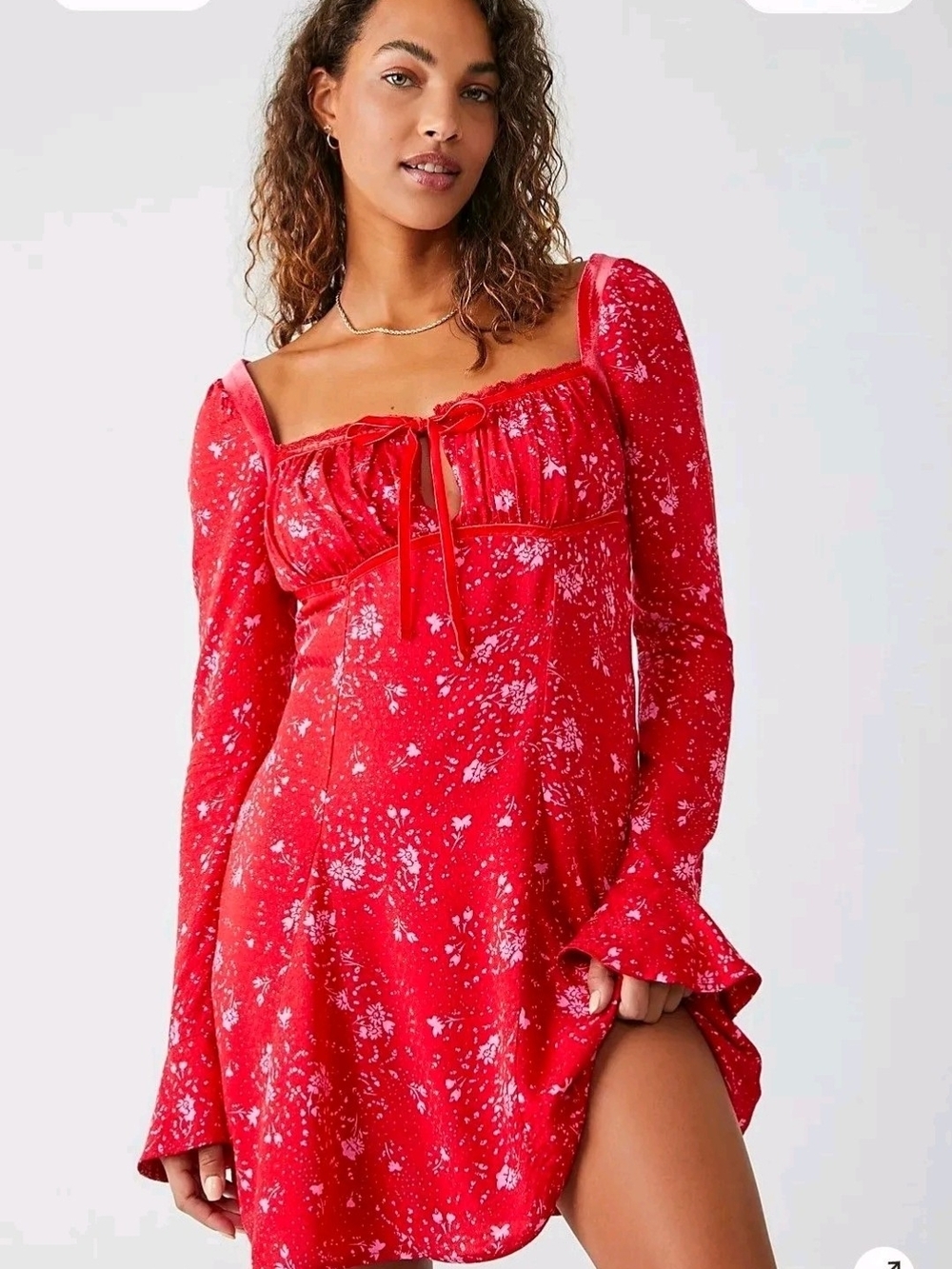 Free People Tess Mini Dress XS